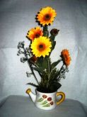 Arranjo Floral  girasol + aromatizador