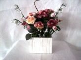 Arranjo Floral  Rosas  + aromatizador